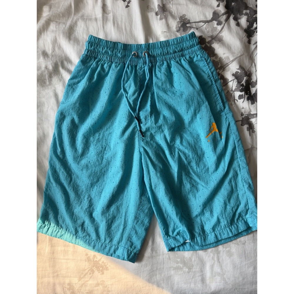 Jordan Brand Jumpman Swim Trunks Board Shorts Aqua Turquoise Tiffany Teal Nike